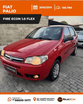 FIAT PALIO 1.0 MPI FIRE ECONOMY 8V FLEX 4P MANUAL